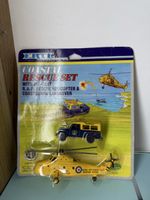 ERTL set de secours côtier rare - Hélicoptère et Land Rover!