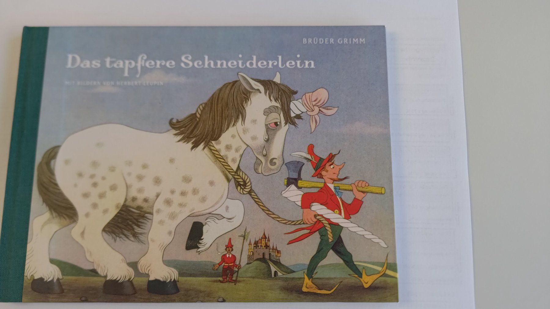 Libri: Das tapfere Schneiderlein mit Bildern von Herbert Leupin – Nuovo (secondo la descrizione) da Zug venduto da roche72 1