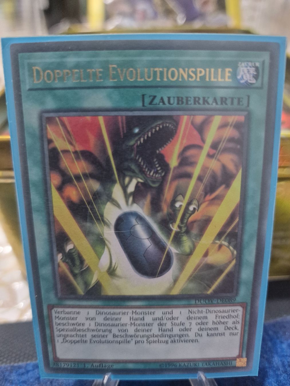 Yugioh Carte collezionabili: Yu-Gi-Oh Karte Doppelte Evolutionspille DUOV-DE089 – Usato da Dietikon venduto da GC-Store