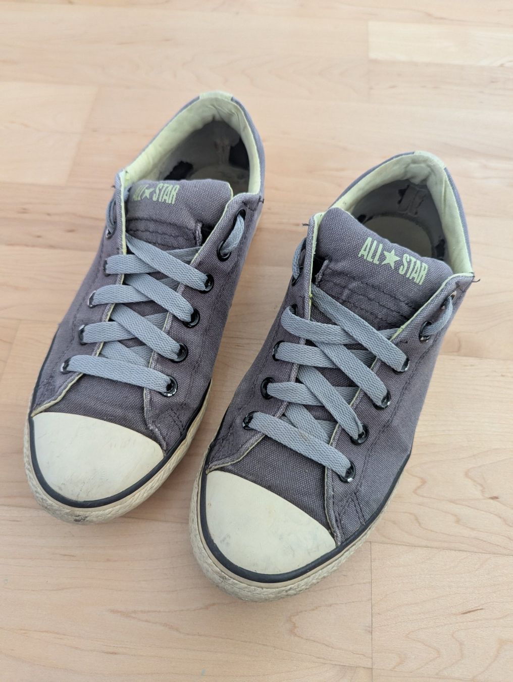 Converse Herrenschuhe: Converse All Star Schuhe, grau, Grösse 38,5 – Gebraucht aus Uster von petches