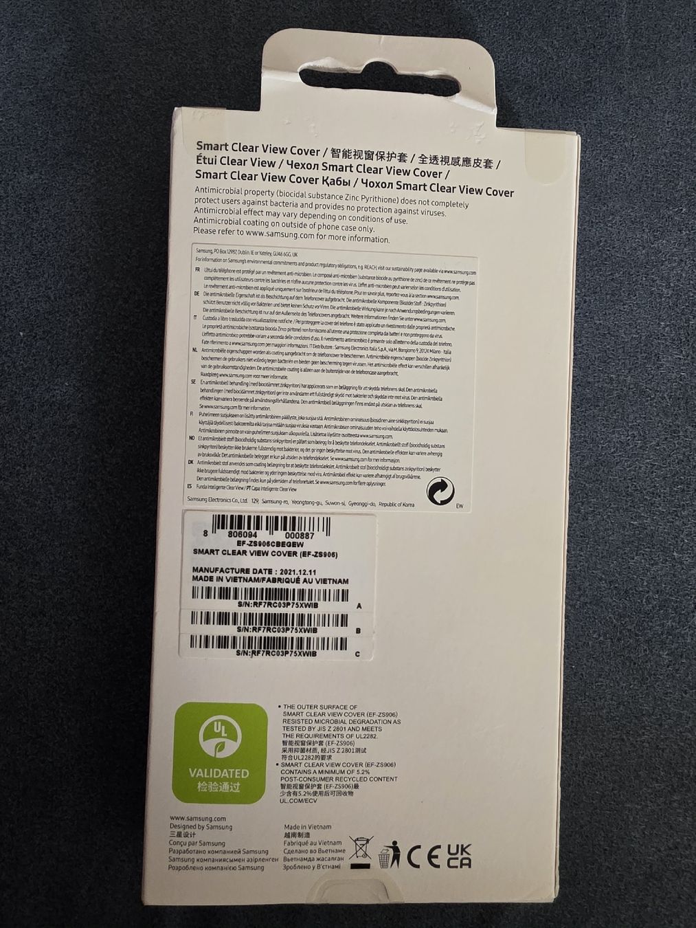 Samsung Cover & Protezioni schermo: Original Smart Leather Cover Galaxy S22+ – Nuovo e nell'imballaggio originale da Urtenen - Schönbühl venduto da ssami 1