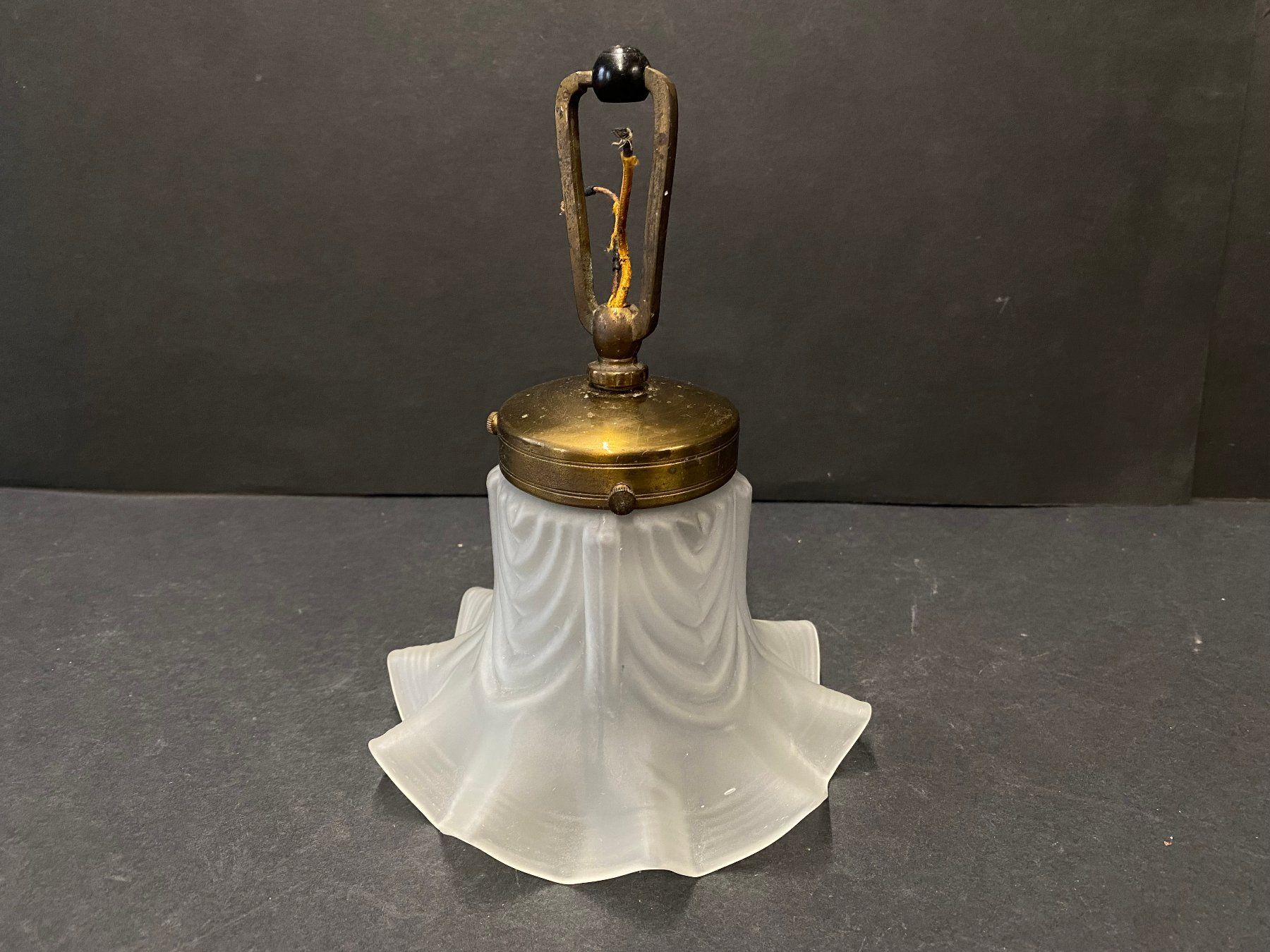 Lampade: Schöne Jugendstil Lampe, Hängelampe – Usato da Schaffhausen venduto da vintageville 9