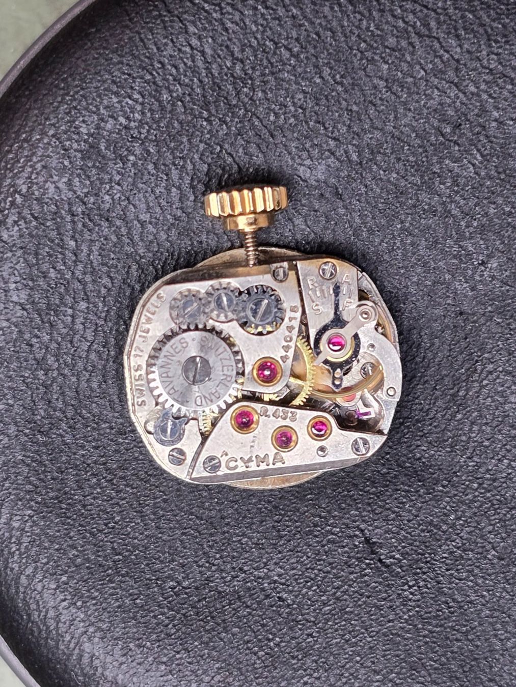Cyma Montres: Mouvement Cyma R433 – D'occasion à Tramelan par Nirdan 2