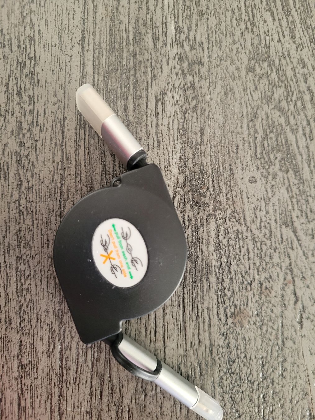 Ladegeräte: 3 in 1 Ladekabel USB aufrollbar iPhone Micro USB – Neu und originalverpackt aus Bassersdorf von K1966