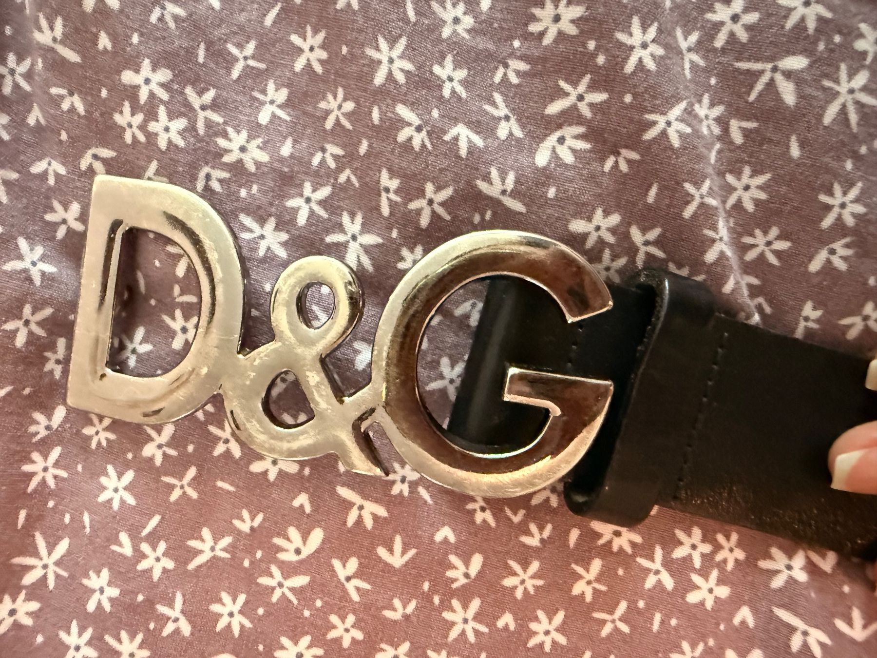 Dolce & Gabbana Cinture: Authentic Dolce & Gabbana Black Leather Belt – Usato da Biberist venduto da jaquesgaraboto 1