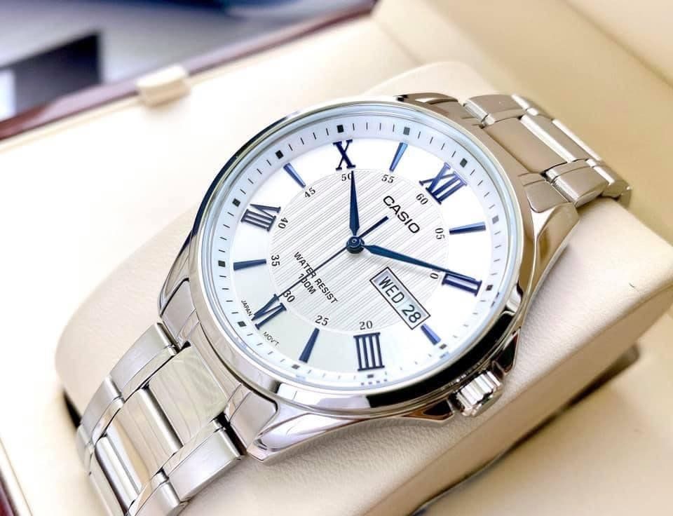 Casio Orologi: Casio Armbanduhren MTP-1384D-7A2VDF – Nuovo e nell'imballaggio originale da Adlikon b.Regensdf venduto da GPITIME 3