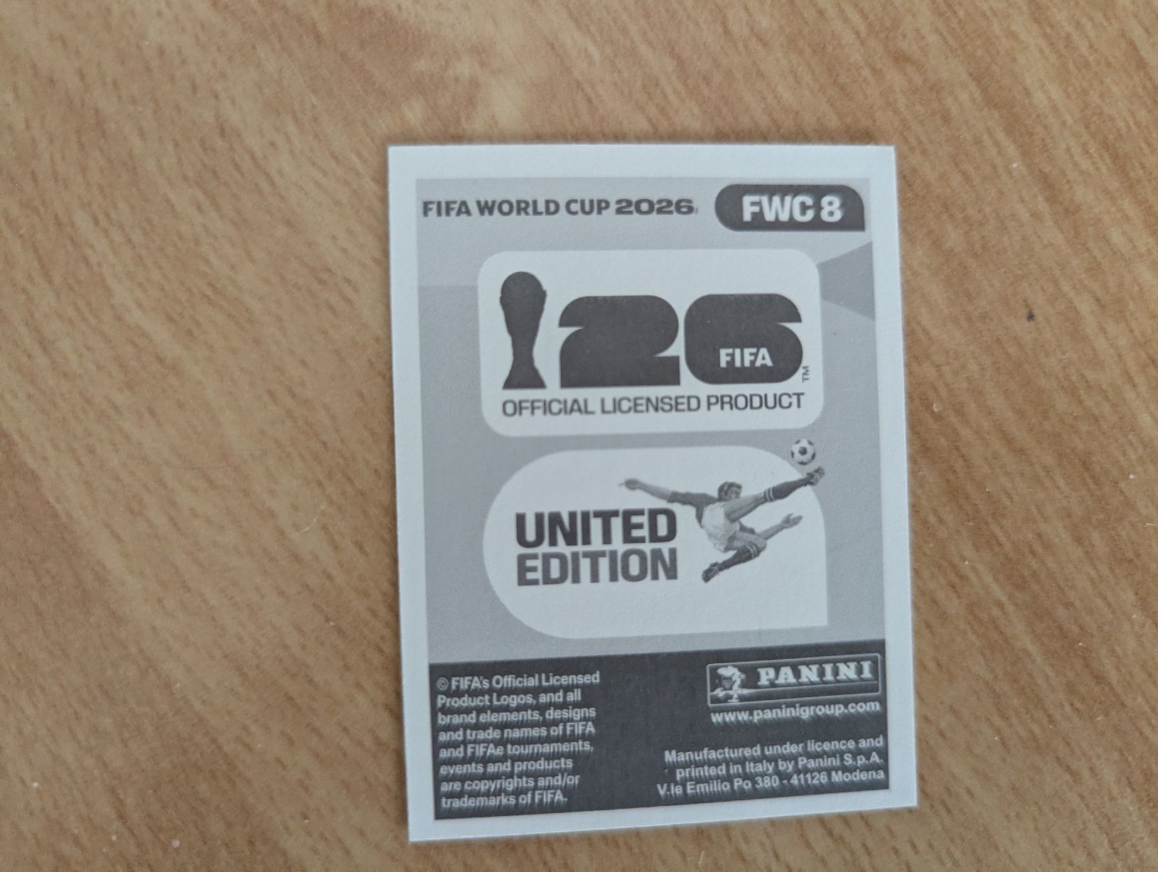 Panini Carte collezionabili: FWC 8 FIFA World Cup 2026 – Nuovo (secondo la descrizione) da Horgen venduto da snickers58 1