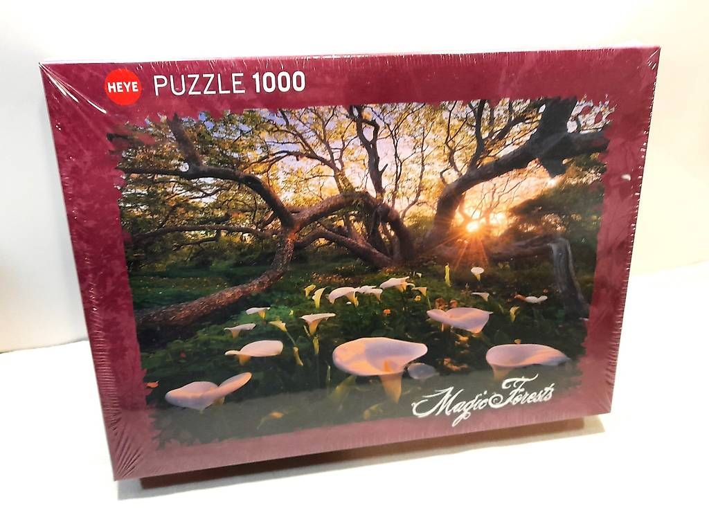 Heye Puzzle: PUZZLE "Magic Forests" HEYE 1000 (Neu+OVP) – Nuovo e nell'imballaggio originale da Buttwil venduto da Uersu 1