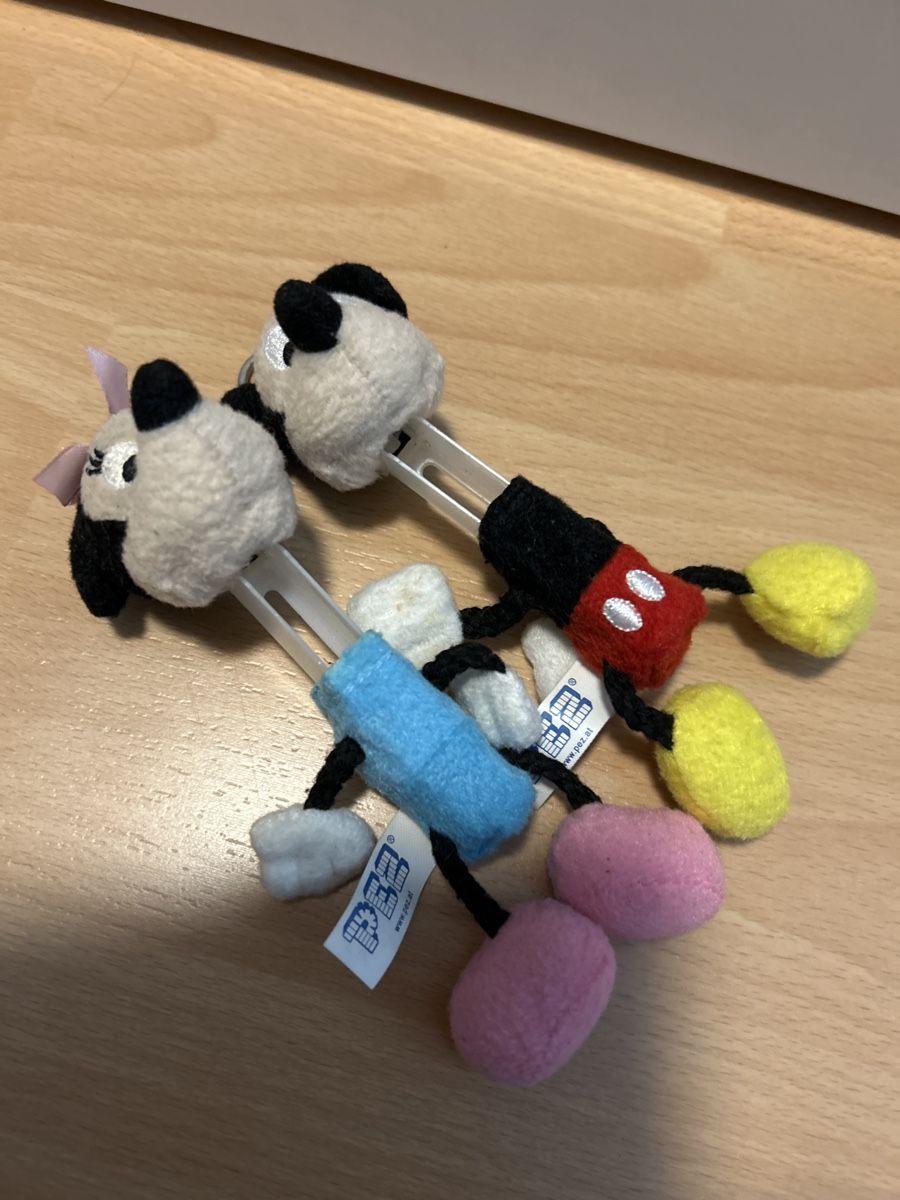 Pez Figuren: PEZ Spender Mickey +Minnie Mouse Plüsch( 1999) – Gebraucht aus Kreuzlingen von jamie45 2