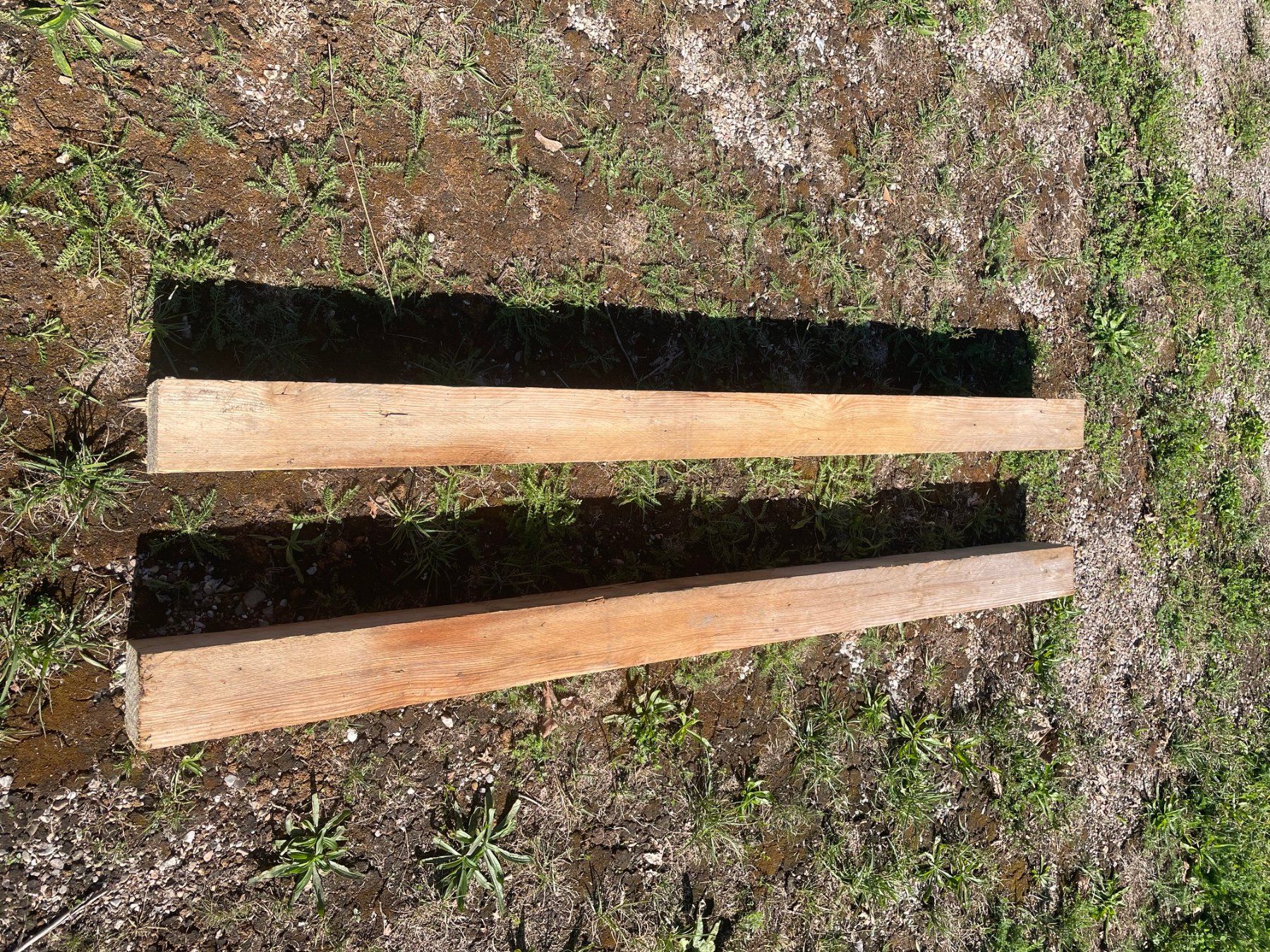 Articoli in legno: Kanthölzer ca. 97 x 97 mm, ca 166 cm lang. – Usato da Tann venduto da rodeo22 5