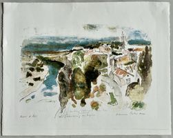Hannes Portmann (1927-2007) Lithographie signiert