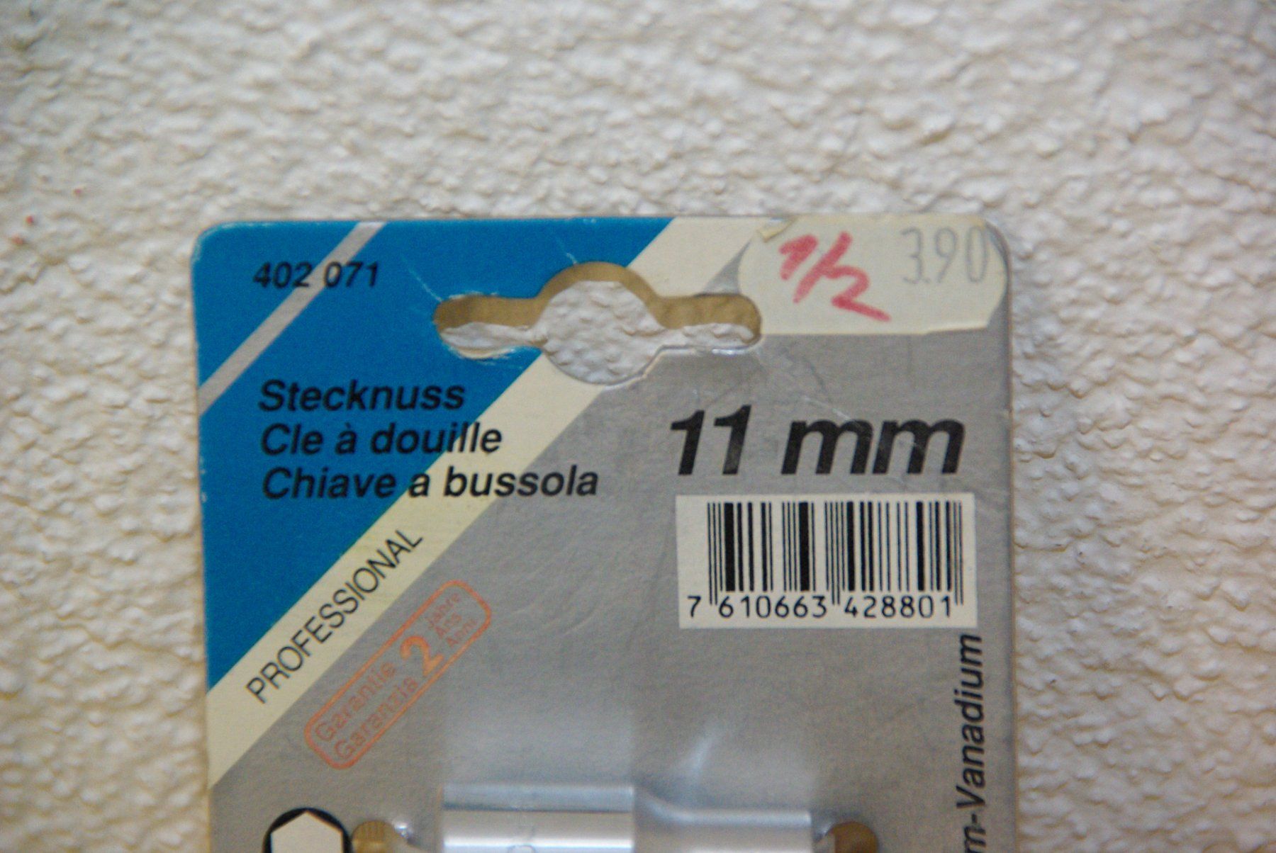 Tutti gli attrezzi: Stecknuss 1mm von PROFEX - 1/2" – Nuovo e nell'imballaggio originale da Herisau venduto da Cevianer1844 1