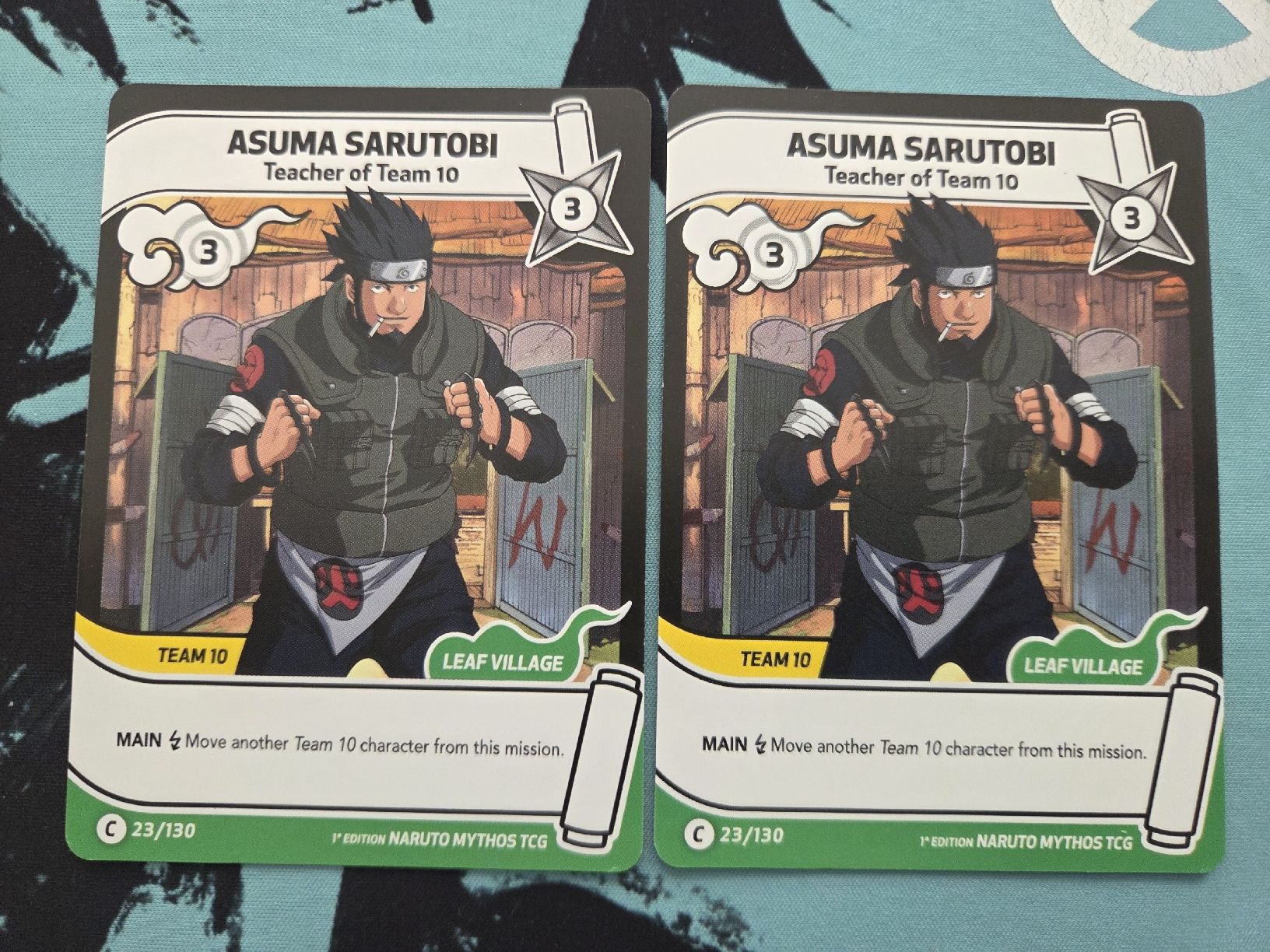 Carte collezionabili: 2x Naruto Mythos TCG - Asuma Sarutobi EN – Nuovo (secondo la descrizione) da Safnern venduto da wil_z6qf