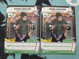2x Naruto Mythos TCG - Asuma Sarutobi EN