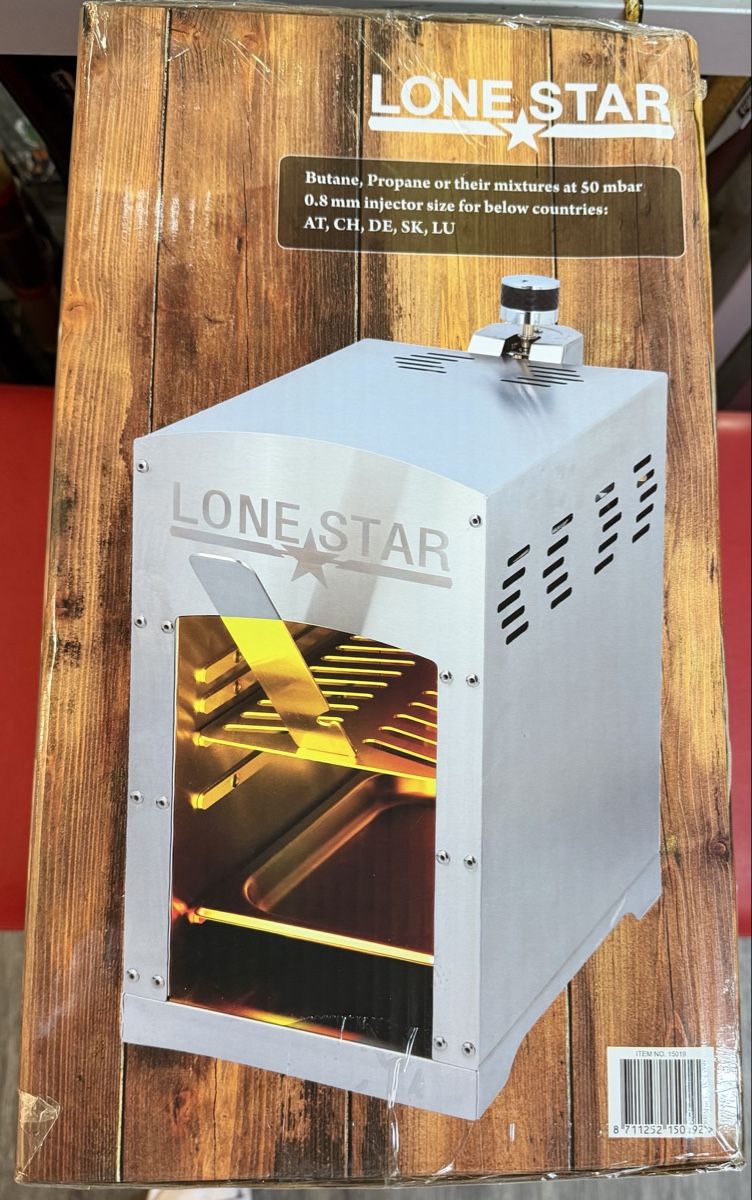 Griglie: Lone Star Beef Maker Hochtemperatur Grill neu – Nuovo e nell'imballaggio originale da Interlaken venduto da Skandalpreis 2