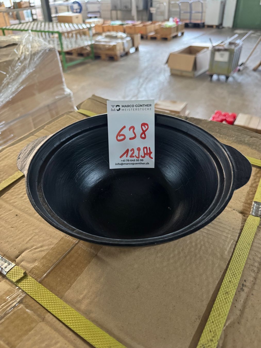 Behälter & Ähnliches: 638 Posten Gusseisentopf Liquidation – Gebraucht aus Derendingen von Meisterstuecke 1