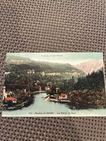 Carte postale ancienne: Frontière France-Suisse - Doubs