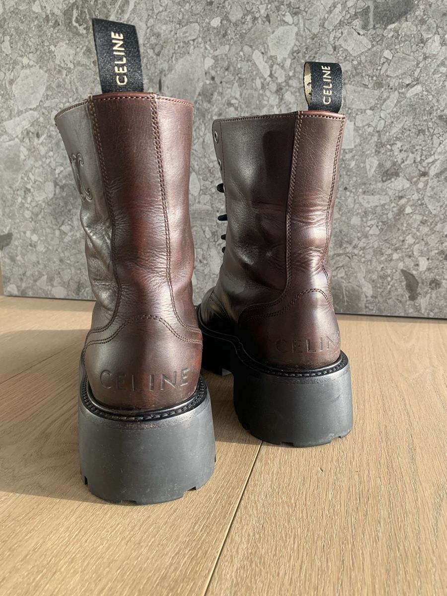 Celine Scarpe da donna: Celine Boots Vintage Brown – Usato da Tuggen venduto da MoBa-Vintage 3