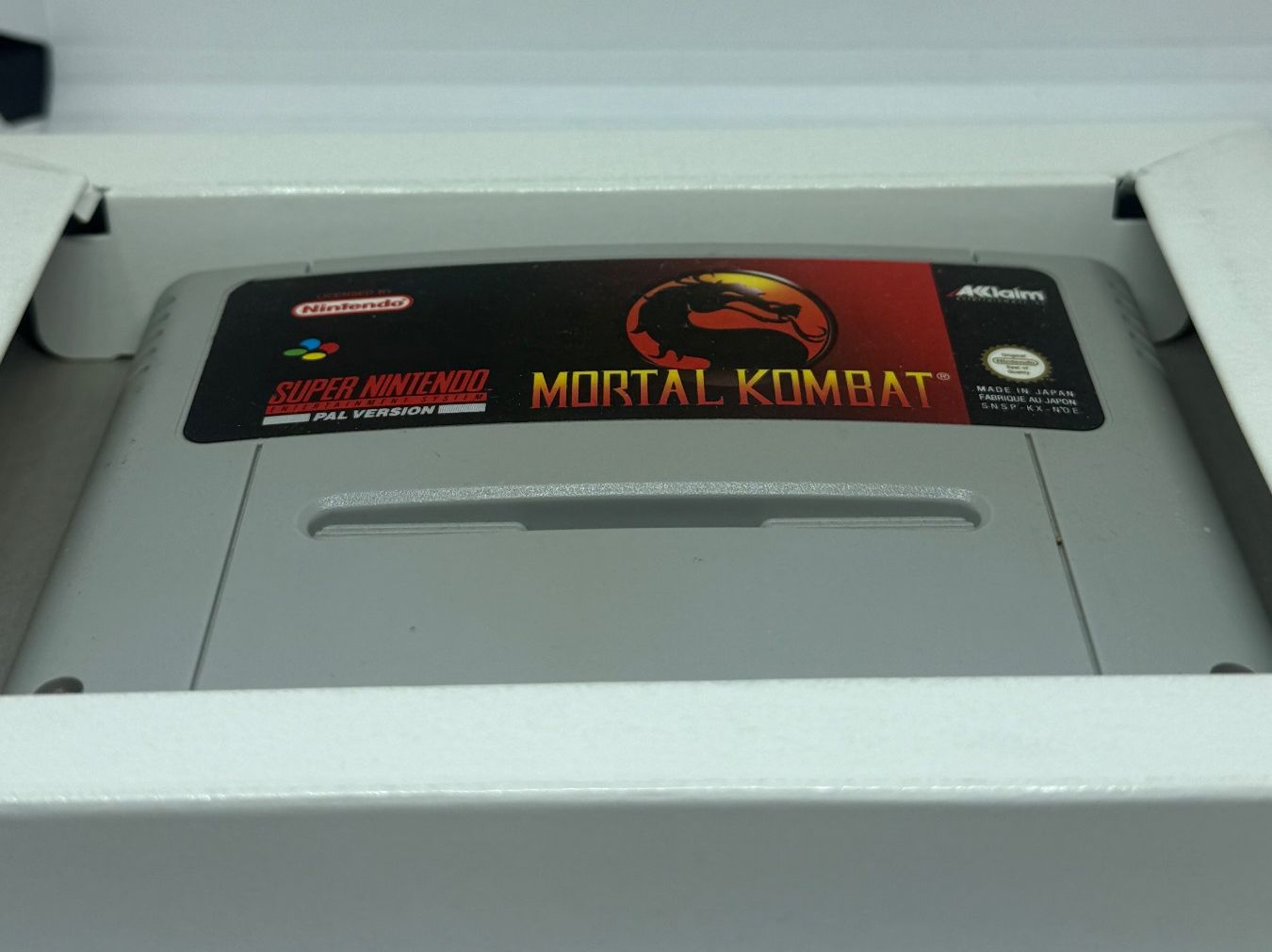 Nintendo Giochi: Mortal Kombat SNES Nintendo – Usato da Dietlikon venduto da NESFEVER 2