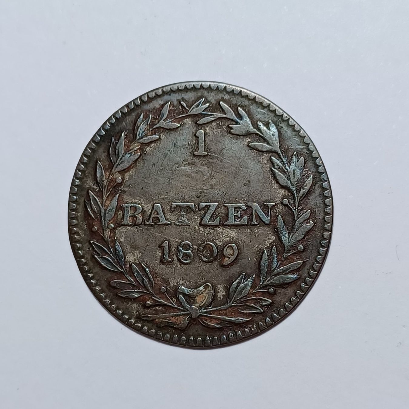 Tutti le monete: Batzen 1809 Schaffhausen ss – Usato da Pfäffikon ZH venduto da Schweizer_Muenzen