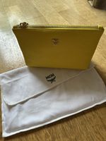 MCM Necessaire gelb Leder Neu