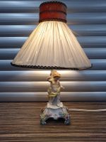 Dresden Porzellan Lampenfuss 20. Jh. handbemalt - Tischlampe