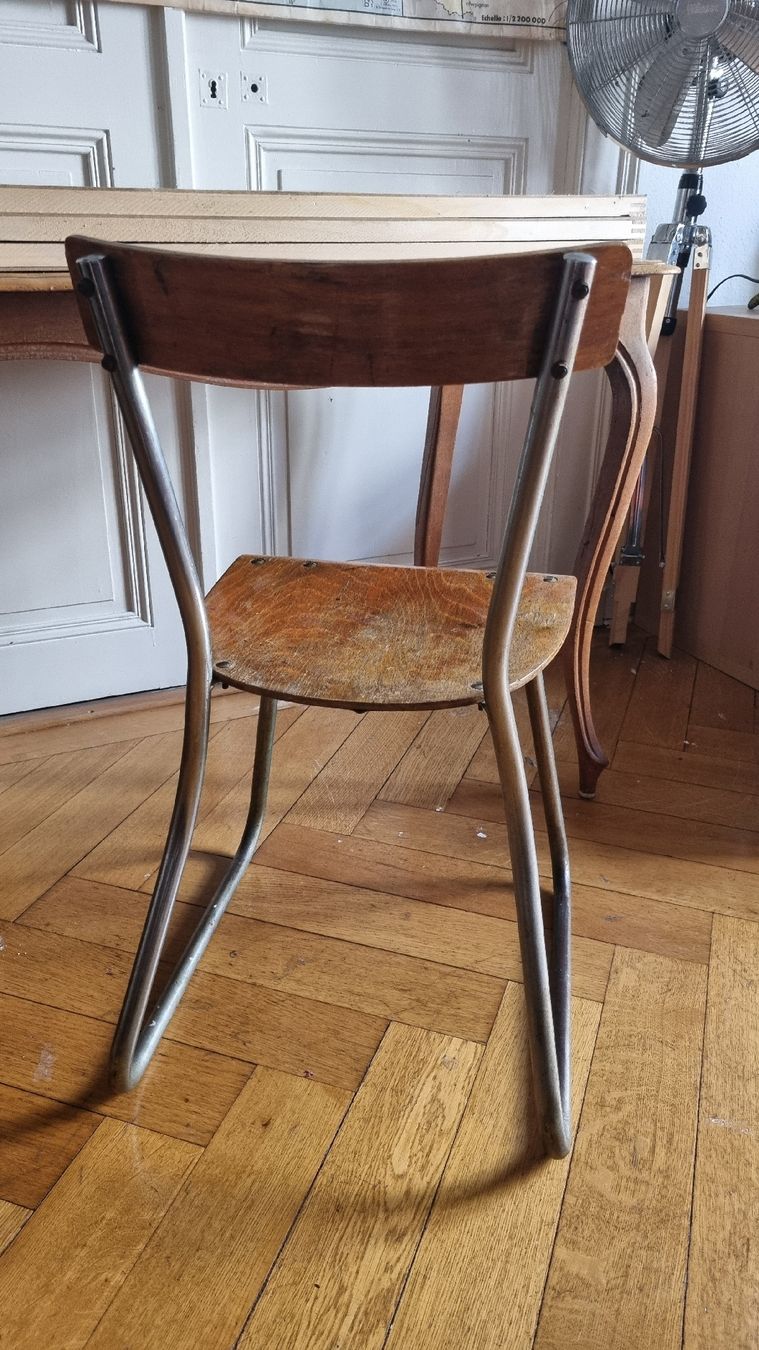 Stühle: Chaise moderniste 1930, René  Herbst – Gebraucht aus Genève von fra_jv9c 5