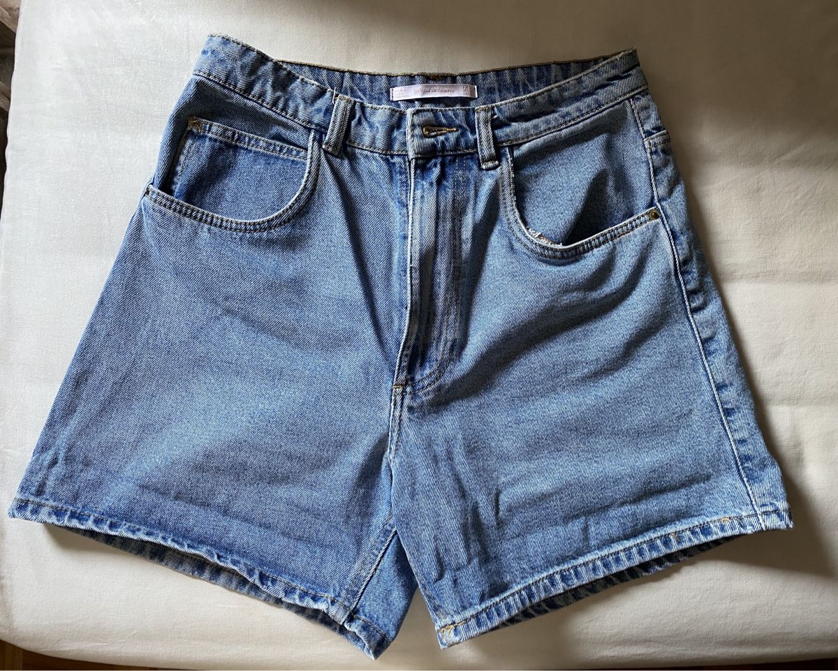 Zara Jeans: Shorts jean denim bleu - Zara - taille 36 – Nuovo (secondo la descrizione) da Genève venduto da swissjojo