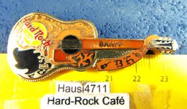 HARD ROCK CAFE BANFF CANADA GUITARE GOLDIG/BRAU ANSTECKNADEL