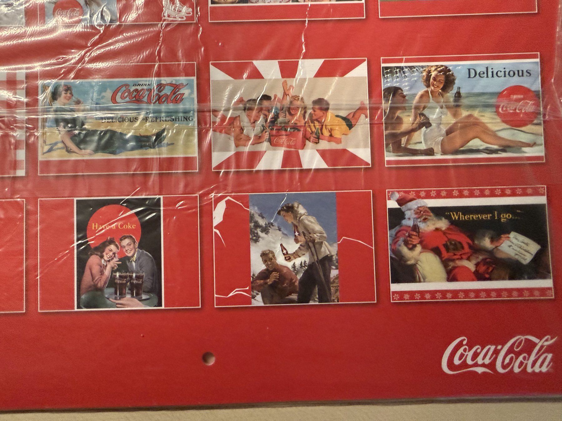 Coca-Cola Calendriers: Coca Cola Wandkalender 2018 – Neuf avec emballage d'origine à Fällanden par Roli12 4
