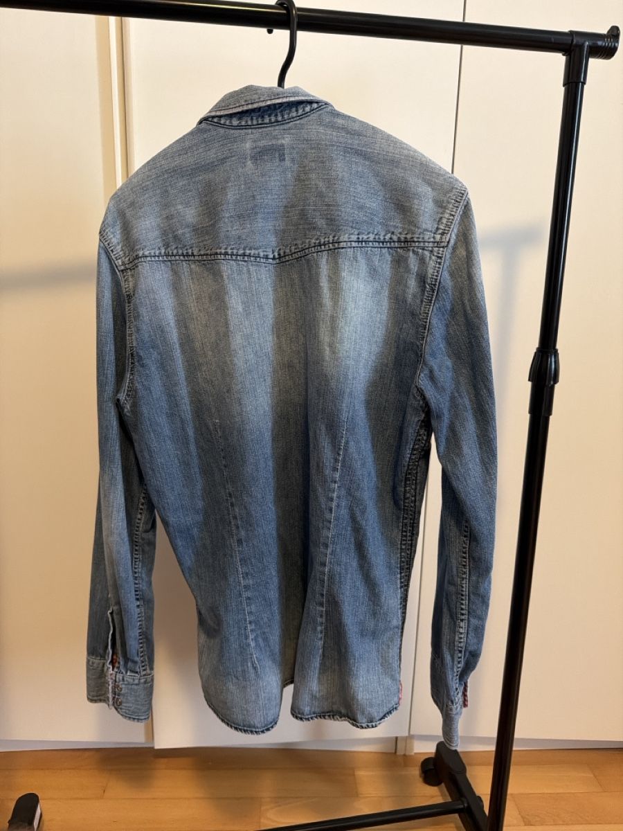 Camicie: Energie camicia in jeans – Usato da Sementina venduto da bru_vpp5 3