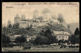 AK Burgdorf, Schloss auf dem Hügel