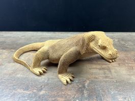 Holz Komodowaran schöner Waran