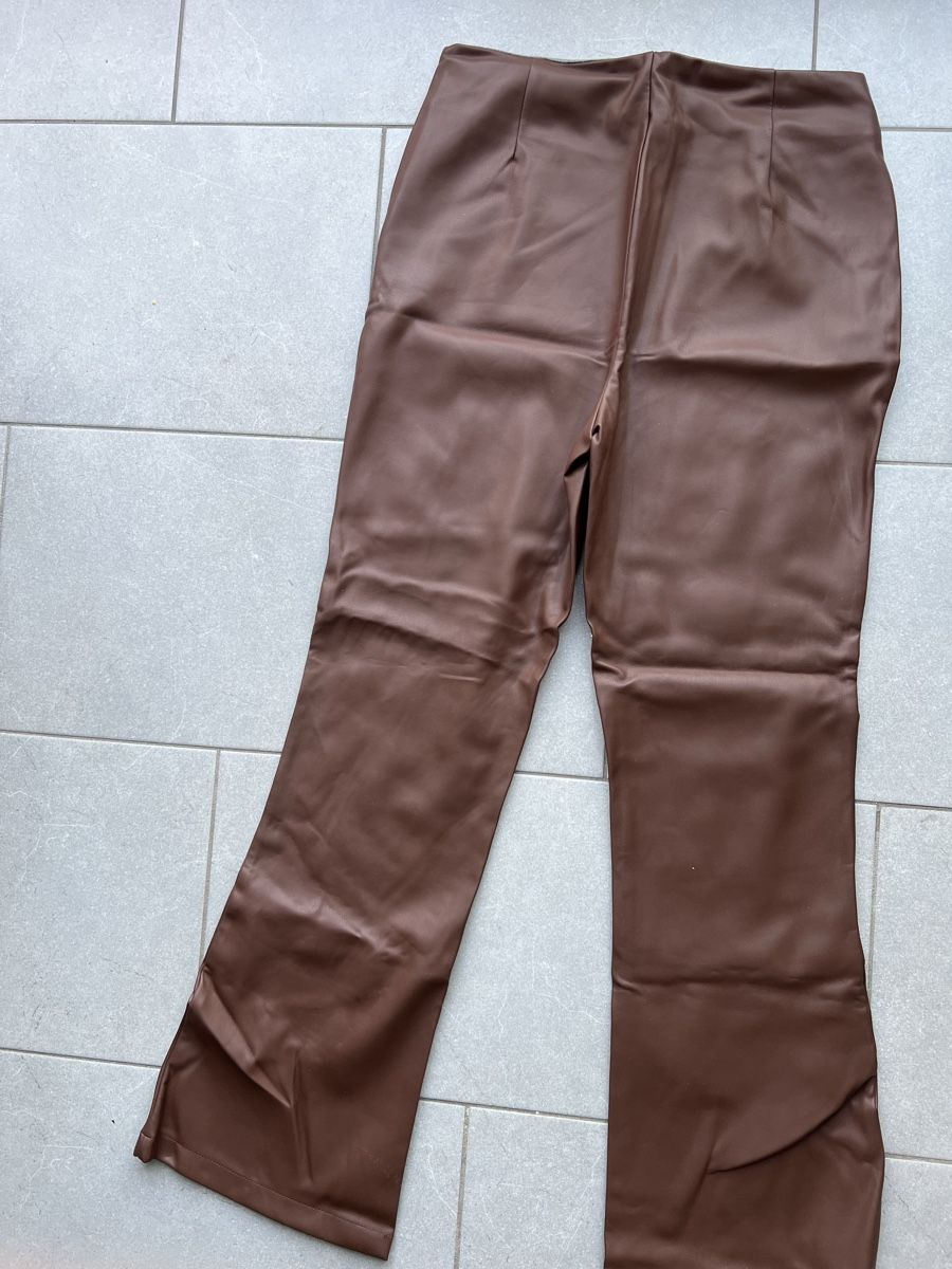 Asos Pantaloni: Kunstleder Hose braun – Nuovo (secondo la descrizione) da Goldau venduto da mar_spt6 3