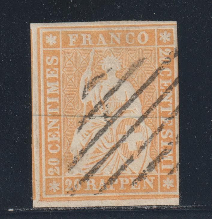Tous les timbres: Strubel 25 B mit Luzerner Raute – D'occasion à Siebnen par Fstaehli