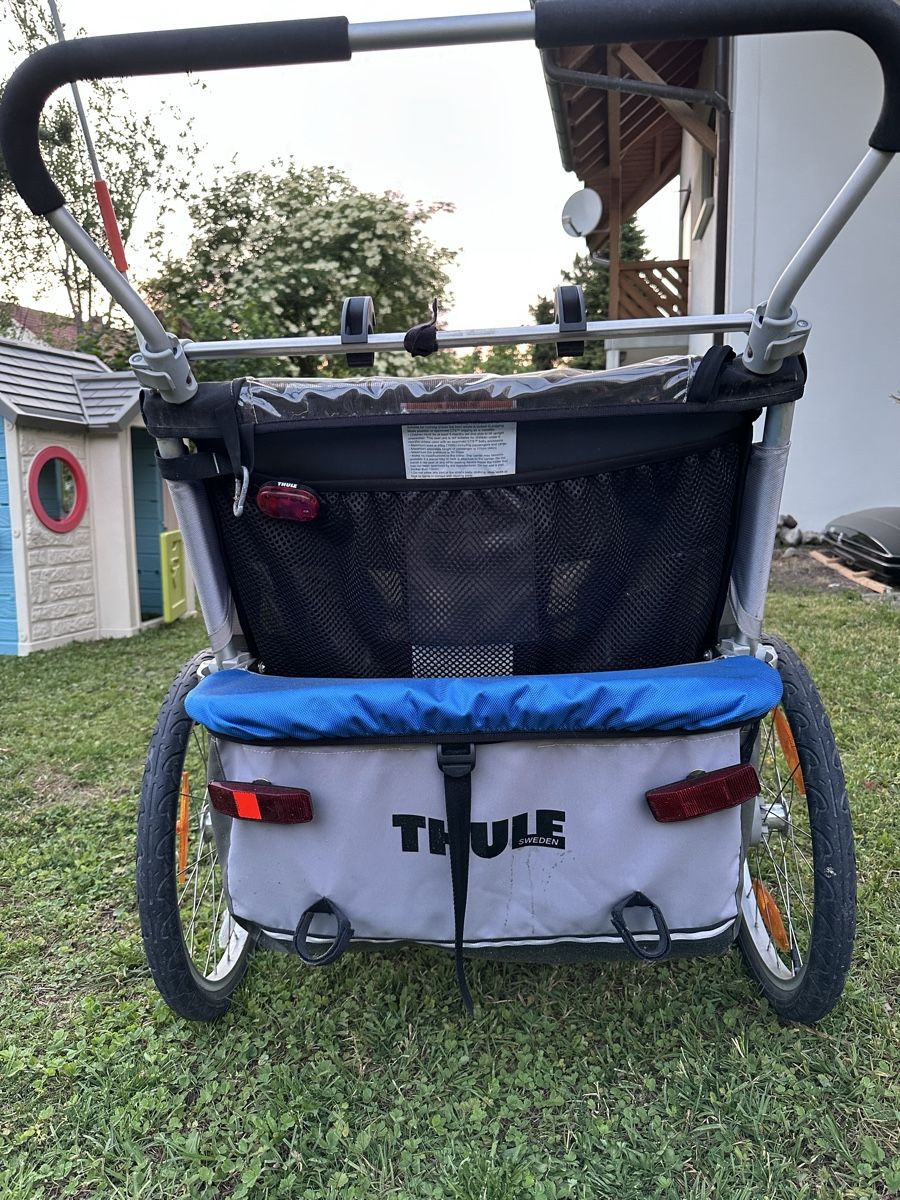 Thule Rimorchi: Thule Chariot Cougar 2 - für 2 Kinder  – Usato da Langnau am Albis venduto da Gajdzi 6