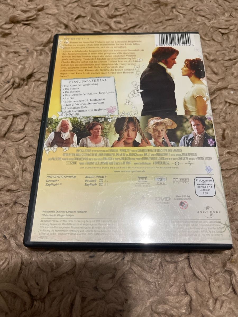 Tutti i DVDs: DVD "Stolz & Vorurteil" - Keira Knightley – Usato da Unterkulm venduto da AnoliOccasion 2