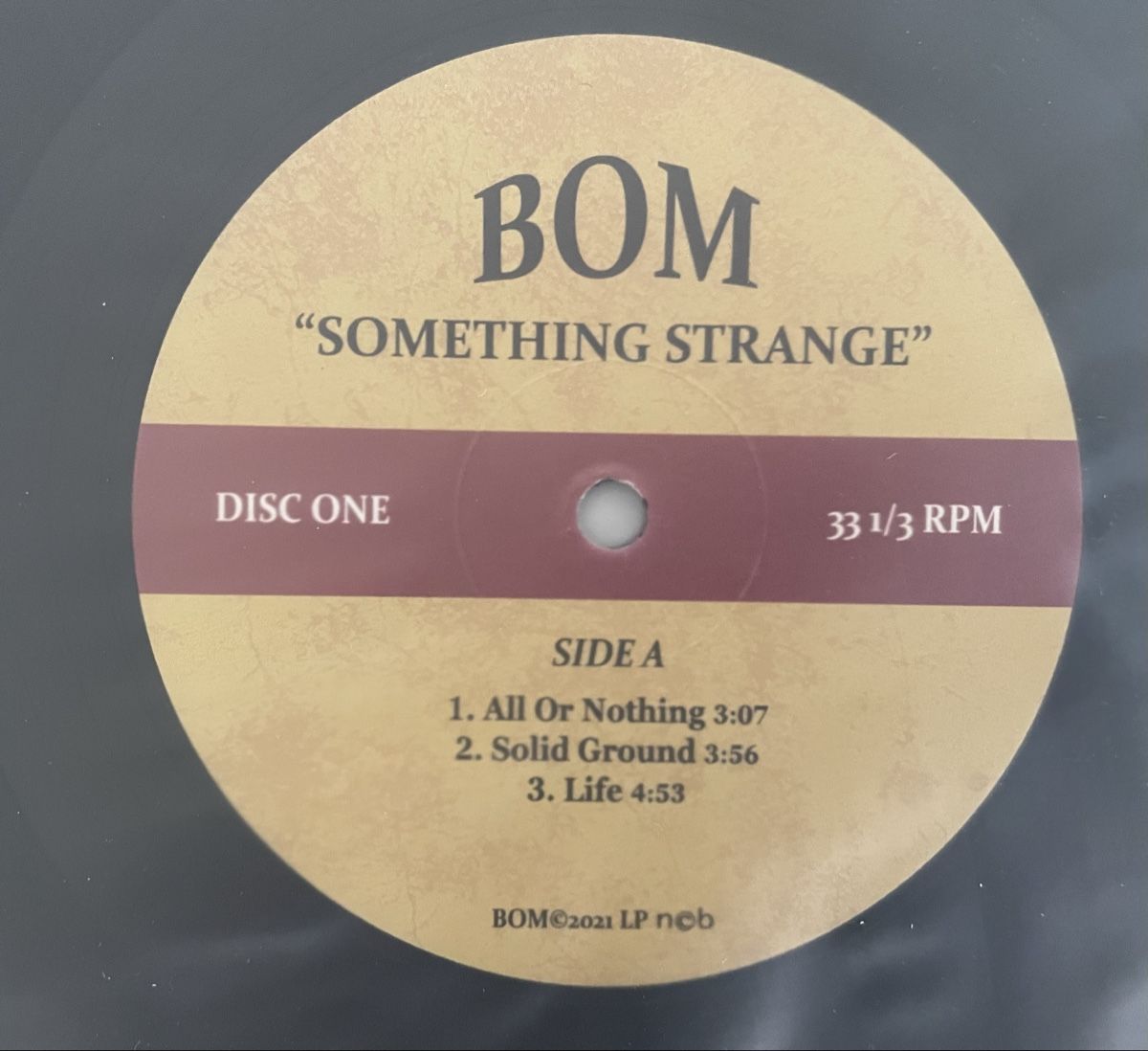 Schallplatten: BOM - something strange - 180 Gramm Vinyl LPs – Gebraucht aus Olten von Bluespapst 2