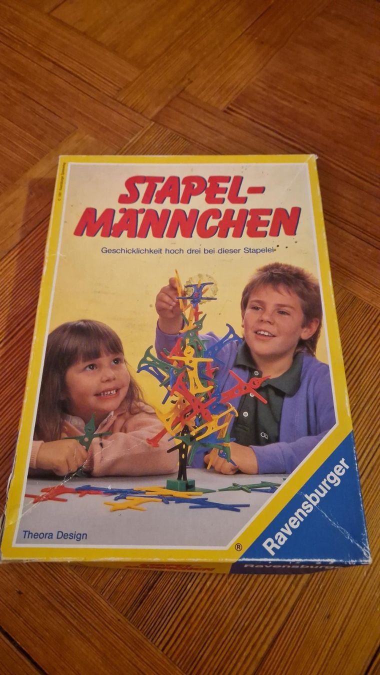 Ravensburger Giochi: Geschicklichkeitsspiel Stapel-Mannchen Ravensburge – Usato da Bern venduto da matthias.jenni