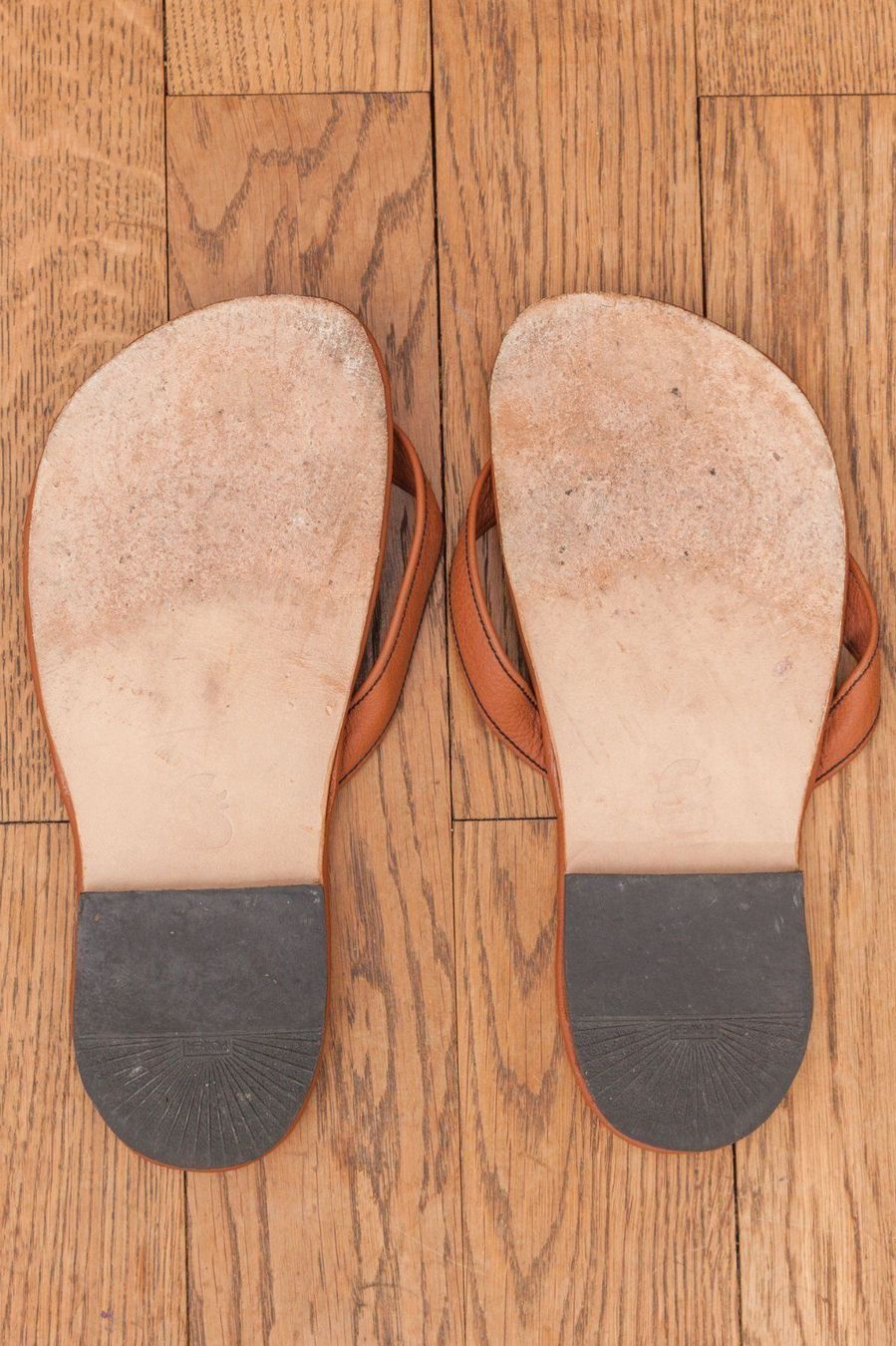 Scarpe da uomo: "Enfant Terrible" echt Leder Flip Flops – Usato da Basel venduto da cielHiro 2