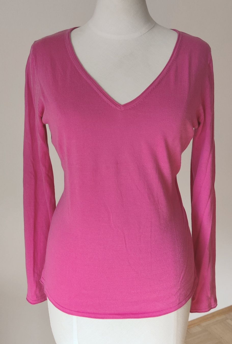 T-shirt: NICE CONNECTION Pullover Shirt Pulli Seide/Baumwolle Gr.S – Usato da Winterthur venduto da Lotusherz