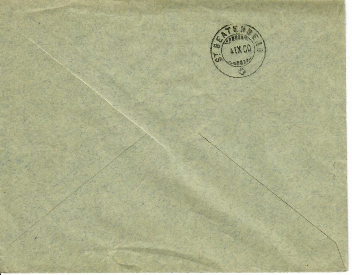 Tutti i francobolli: Brief, Siemens & Halske, Basler 1900 – Usato da Hochdorf venduto da Ziegel-16 1
