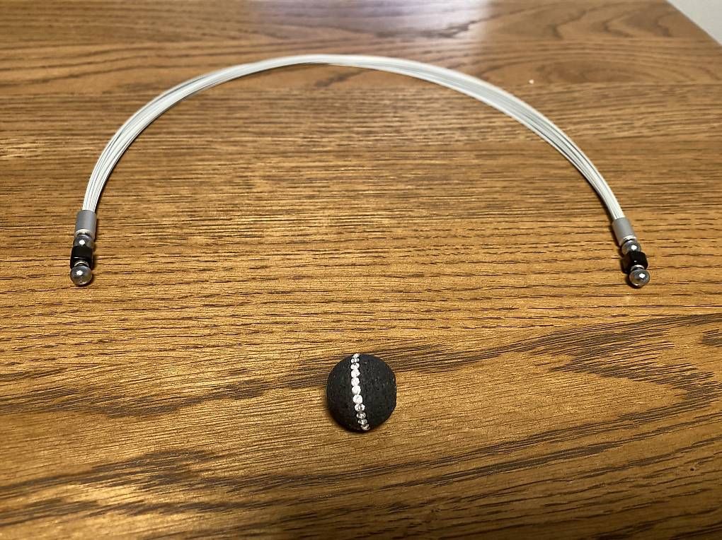 Catenine: Halskette Seilcollier mit Magnet Kugelschloss – Usato da Sursee venduto da pih_88 1