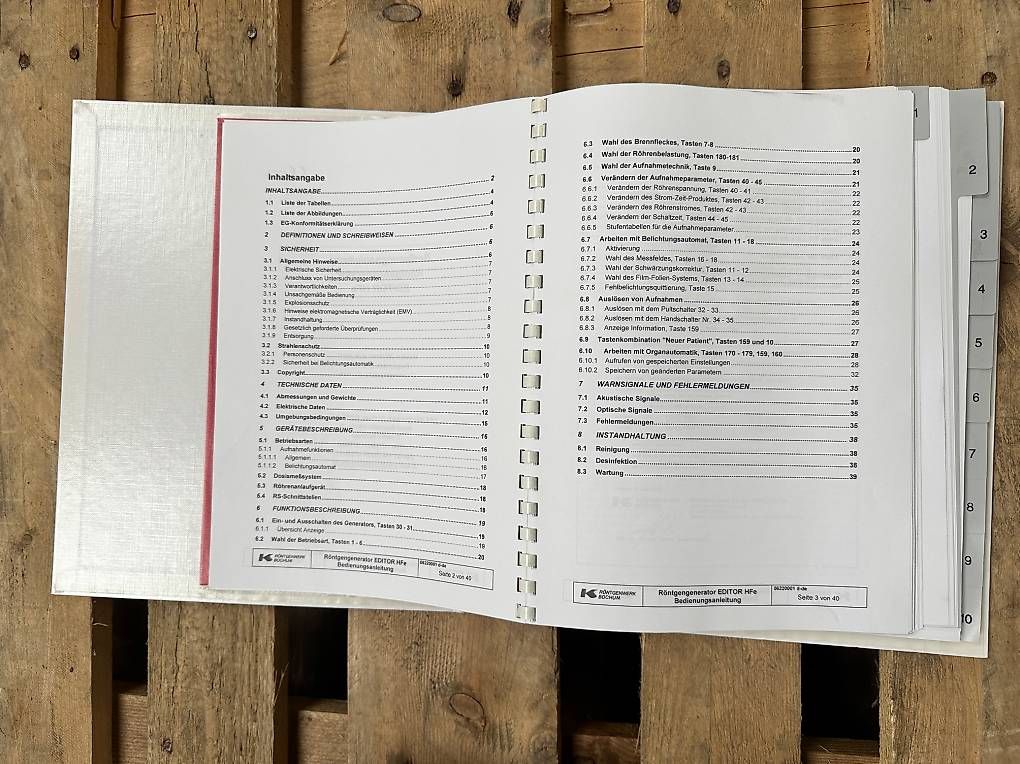 Attrezzature mediche: Röntgenwerk Bochum HFE 501 – Usato da Nebikon venduto da schnischna80 3