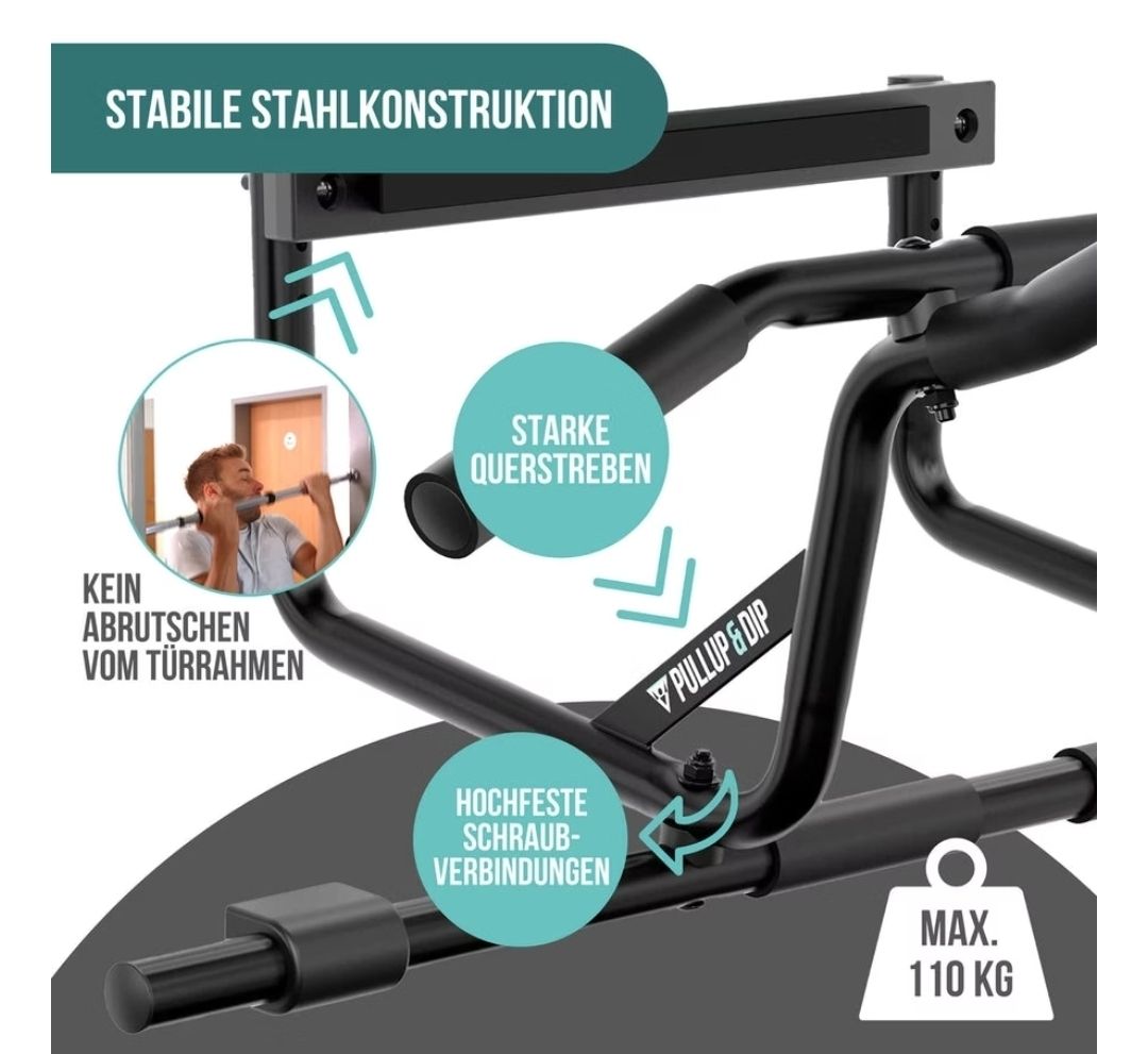 Murs & prises d'escalade: Barre de traction Pullup & Dip – Neuf (Voir description) à Genève par mar_d8bx 3