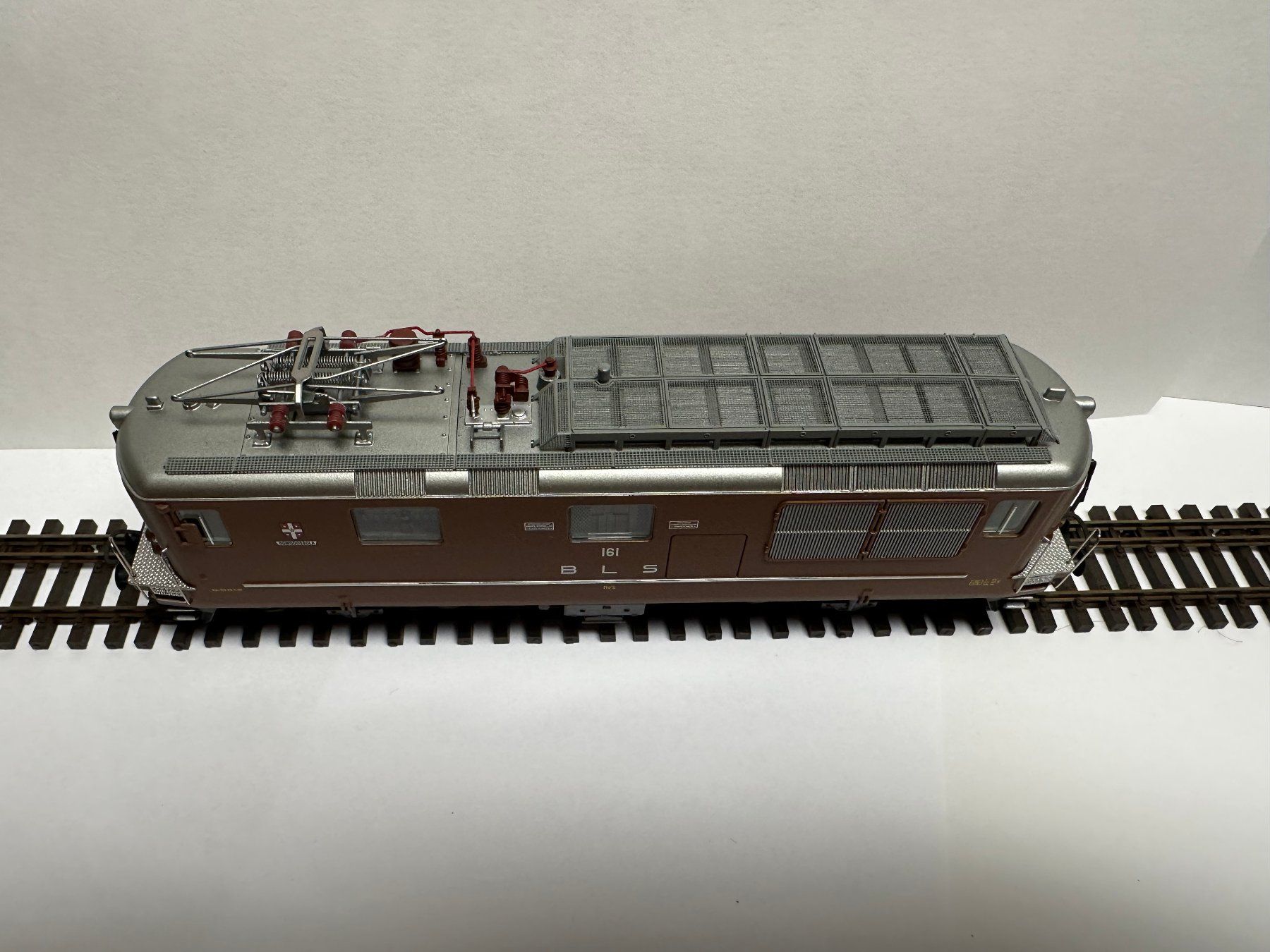 Rivarossi Modellini di ferrovie: Rivarossi - BLS Re 4/4 161 "Domodossola" - DC Digital – Usato da Domat/Ems venduto da mmx4001 2