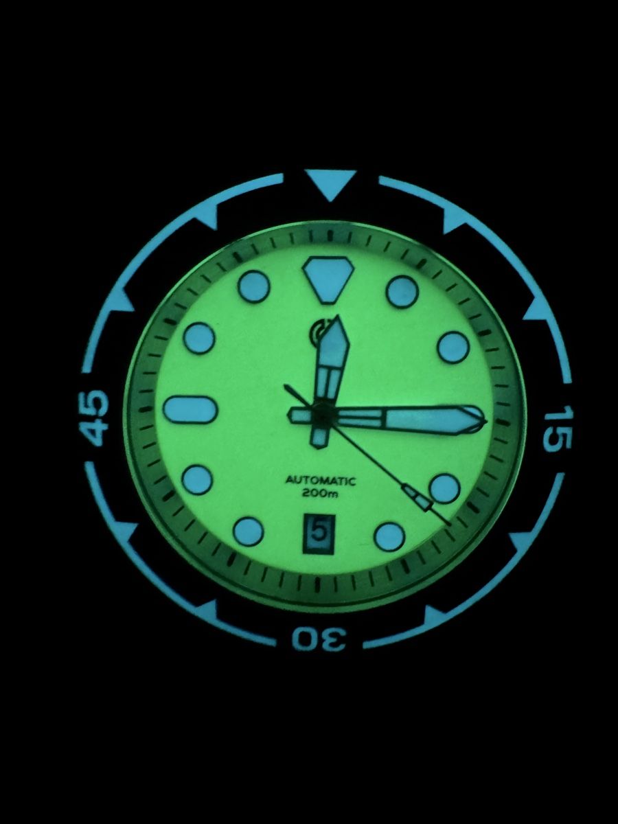 Orologi: Signum Cuda Titanium - Full Lume Collection Dive Watch – Usato da Zürich venduto da senorpantalon 1