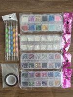 Nageldesign Set Glitzer, Tape - Alles Neu!💅✨