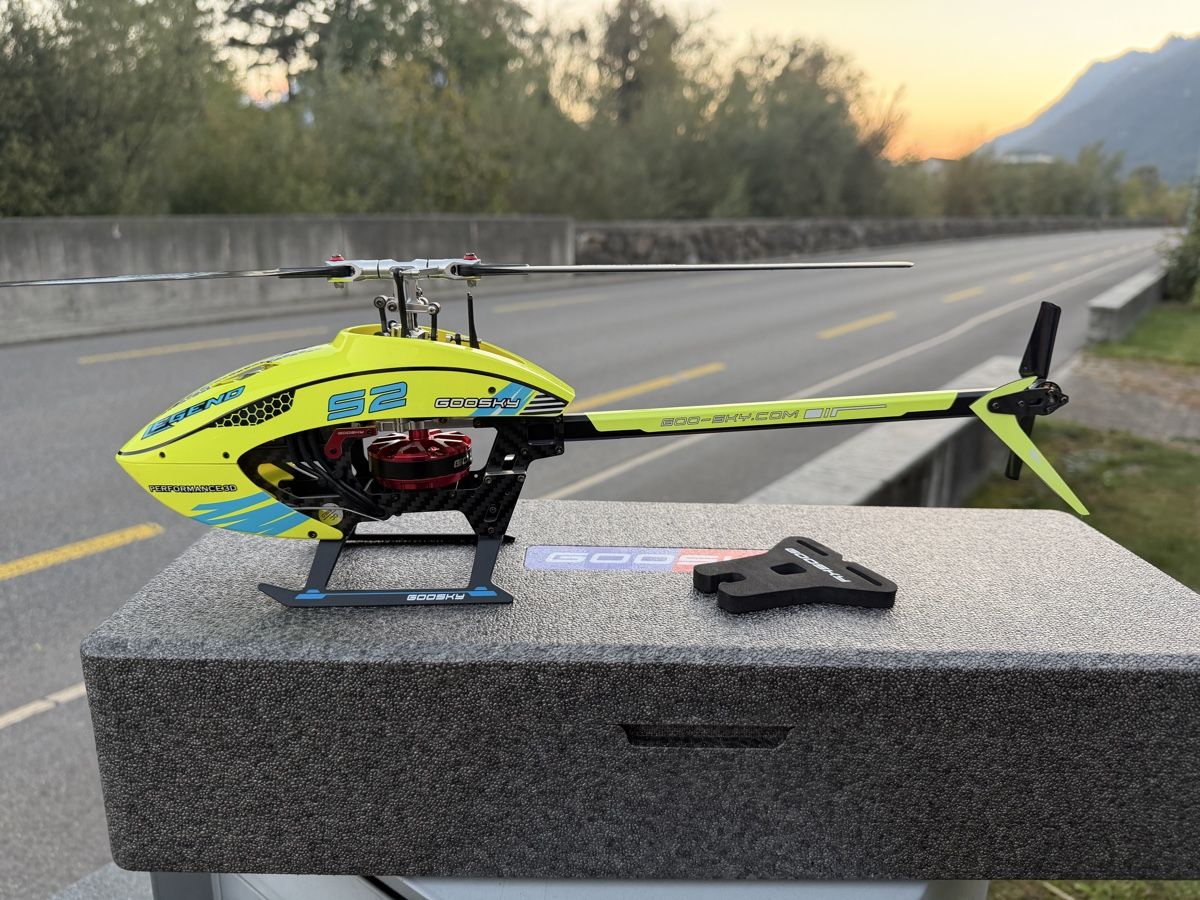 Goosky Modellismo RC: Goosky mit V-bBar Empfänger – Usato da Ibach venduto da Andy31