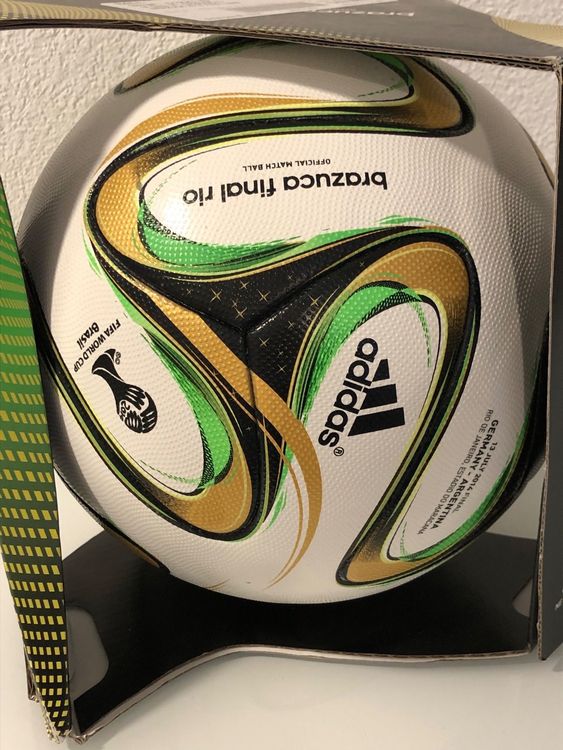 Original Adidas Brazuka Finalball WM 2014 (Neu und
